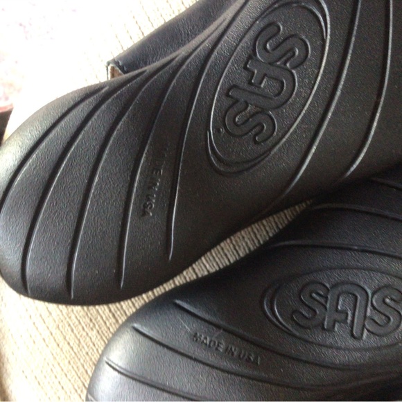 SAS Mystic - Slingback black Sandal size 7.5 - Picture 5 of 9